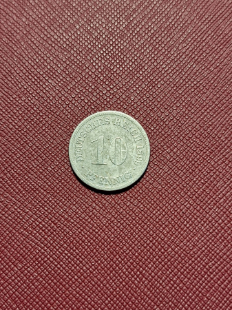 Monede - Germania 10 pfennig 1899