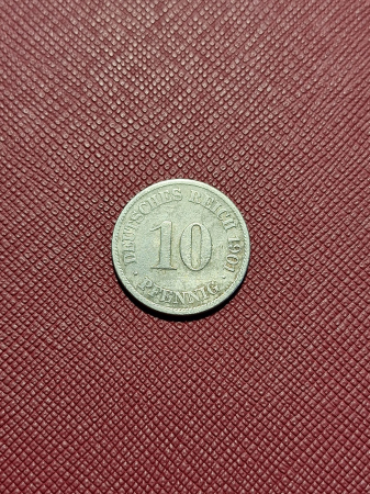 Monede - Germania 10 pfennig 1901