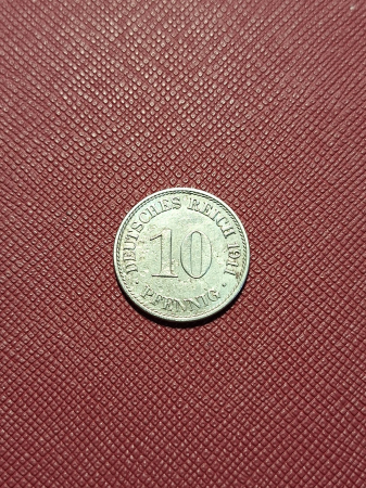 Monede - Germania 10 pfennig 1911