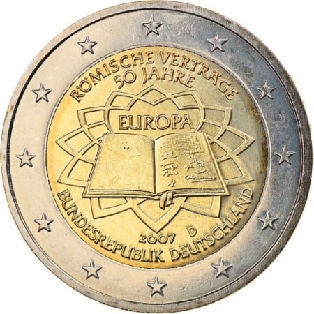 Germania - Germania 2 euro 2007, A 50-a aniversare a Tratatului de la Roma, UNC