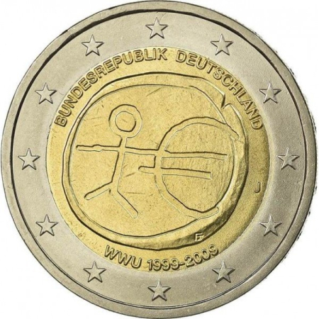 Germania - Germania 2 euro 2009, Uniunea Economică și Monetară, UNC