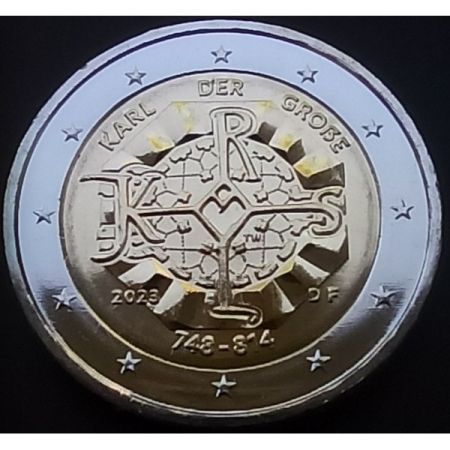 Germania - Germania 2 euro 2023, 1275 ani de la nasterea lui Charlemagne, UNC