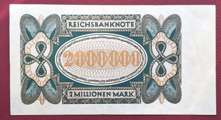 Germania 2000000 mark 1923, aproape necirculata [1]