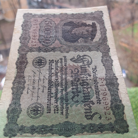 Germania 50000 marci 1922, circulata [6]