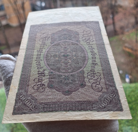 Germania 50000 marci 1922, circulata [3]