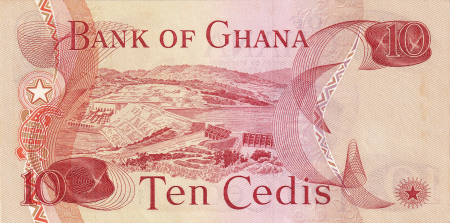 GHANA, 10 Cedis 1978, necirculata [1]