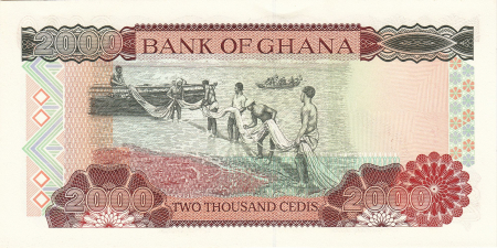 Ghana - Ghana 2000 cedis 2003, necirculata
