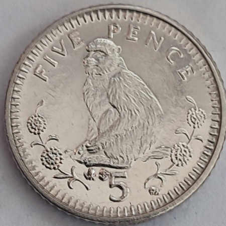 Gibraltar 5 pence, 2003 UNC [0]