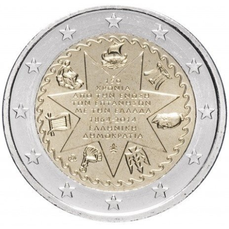 Grecia - Grecia 2 euro 2014 Insulele Ionice, UNC