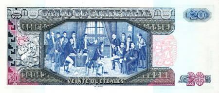 GUATEMALA 20 quetzales 2007, necirculata [1]