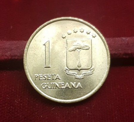 Monede Africa - Guinea Ecuatoriala 1 Peseta 1969, UNC