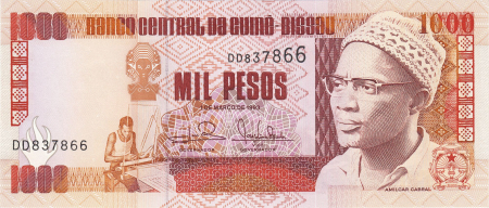 GUINEEA BISSAU 1000 pesos 1993, necirculata [1]
