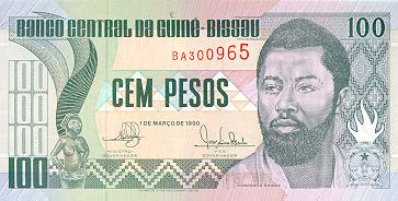 Guineea Bissau 100 Pesos 1990, necirculata [1]