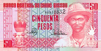 Guineea Bissau 50 Pesos 1990, necirculata [1]