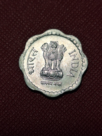 Monede Asia - India 10 paise 1983