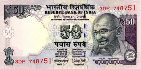 India - India 50 Rupii 2017, necirculata