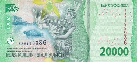 Indonezia 20000 Rupii 2022, necirculata [1]