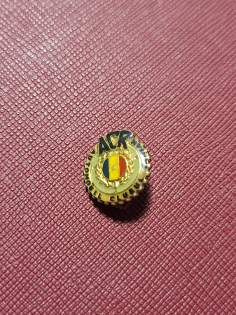 Insigne/Medalii/Decoratii - INSIGNA ACR: AUTOMOBIL CLUBUL ROMAN
