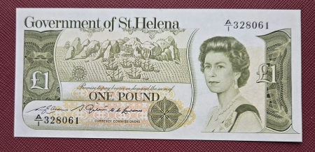 Insula Sf. Elena 1 pound 1981, Regina Elisabeta II, UNC [1]