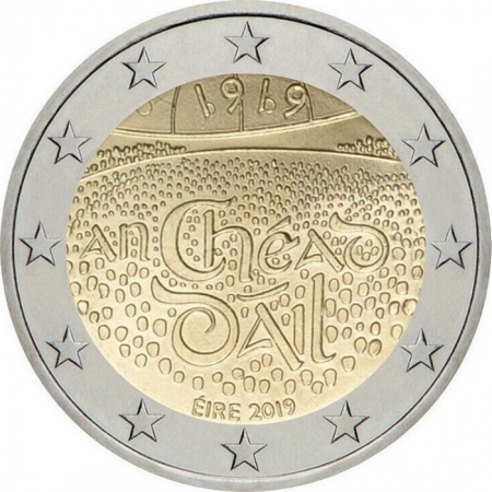 Irlanda - Irlanda 2 euro 2019, 100 ani de la prima Adunare a Parlamentului (Dáil Eireann), UNC