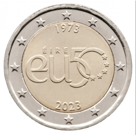 Irlanda - Irlanda 2 euro 2023, 50 de ani de apartenență la UE, UNC