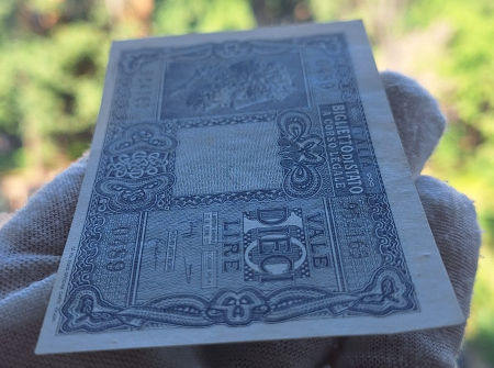 Italia 10 Lire 1944, aproape necirculata [3]