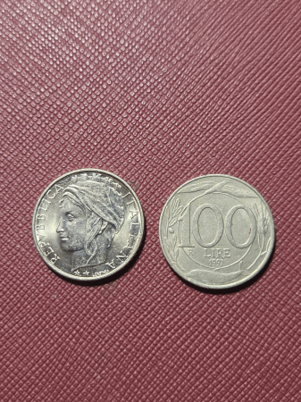 Monede straine - Italia 100 lire 1997-1999