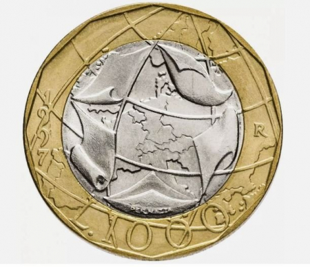 Monede Europa - Italia 1000 Lire UE 1997, Unc