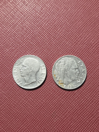 Monede straine - Italia 20 centesimi 1941-1943