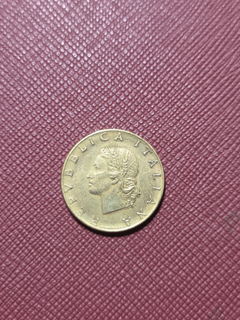 Monede straine - Italia 20 lire 1957