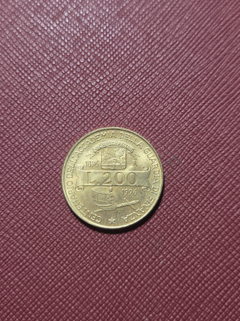 Monede straine - Italia 200 lire 1996