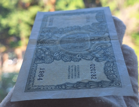 Italia 50 lire 1951, circulata, stare foarte buna [3]