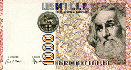 Italia - Italia 1000 Lire 1982, Marco Polo, UNC-
