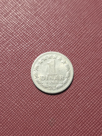 Monede - Iugoslavia 1 dinar 1965