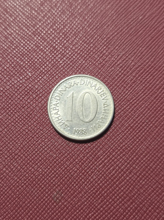 Monede - Iugoslavia 10 dinari 1988
