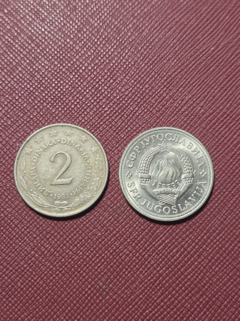 Monede - Iugoslavia 2 dinari 1981