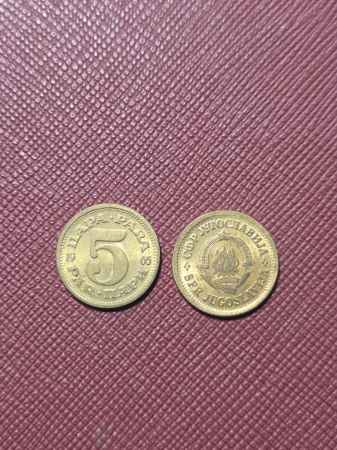 Monede - Iugoslavia 5 para 1965