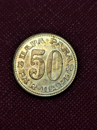 Iugoslavia, 50 dinari 1980 [1]