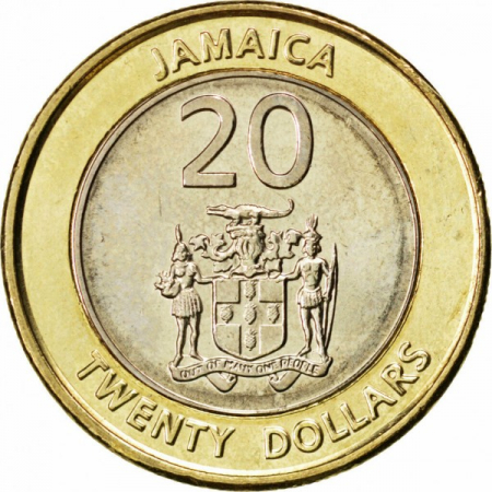 Jamaica 20 dolari 2001-2015 Marcus Garvey UNC [1]