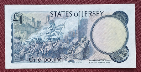 Jersey, 1 Pound 1976-1983, Regina Elisabeta II, aproape necirculata [1]