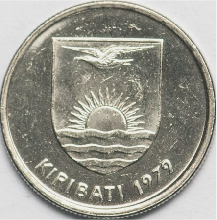 Kiribati 5 centi 1979 reptila, UNC [1]
