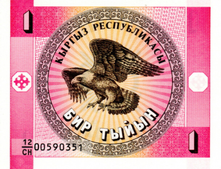 Bancnote Asia - Kyrgyzstan 1 Tyin 1993, necirculata