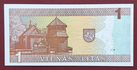 Bancnote - Lituania 1 litas 1994, necirculata
