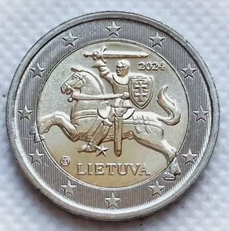 Lituania - Lituania 2 euro 2024, UNC