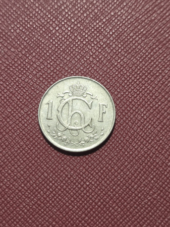 Monede Europa - Luxemburg 1 franc 1953