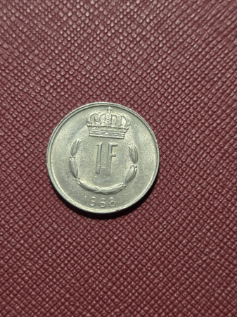 Luxemburg 1 franc 1968 [1]