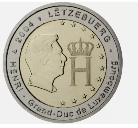 Luxemburg - Luxemburg 2 euro 2004 Marele Duce Henry, UNC