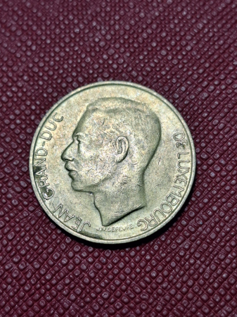 Monede Europa - Luxemburg 5 franci 1987