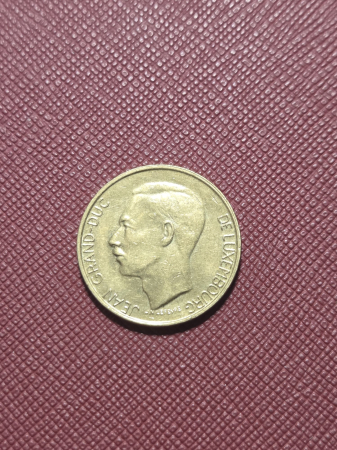 Monede Europa - Luxemburg 5 franci 1987