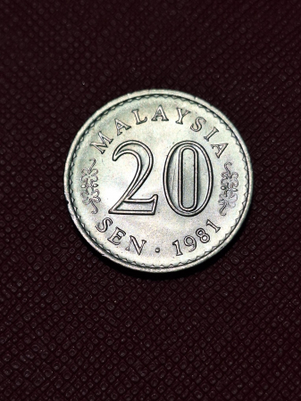 Malaezia 20 sen 1981 [1]